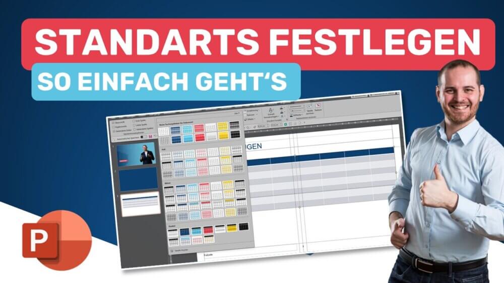 Standardformate für Formen und Linien in PowerPoint festlegen