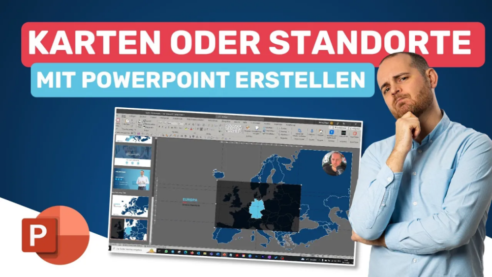 Karten und Standorte mit PowerPoint erstellen