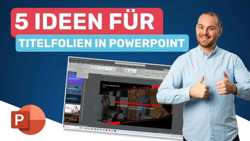 Fünf Ideen für Titelfolien in PowerPoint